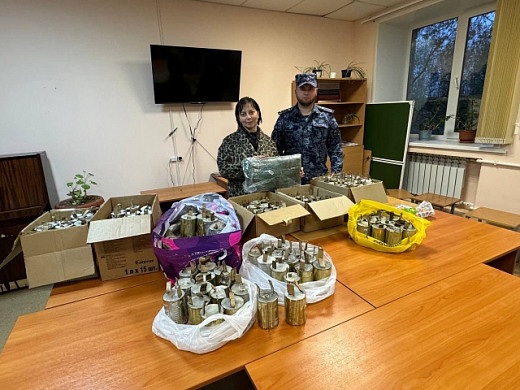 Осужденные кинешемского исправительного центра передали гуманитарную помощь участникам СВО